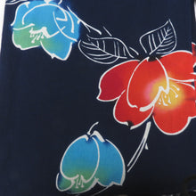 Load image into Gallery viewer, 浴衣 まとめ売り 藍染め 浴衣 3点セット 洋服リメイク 生地 のれん 紺地 仕立て上がり 夏物 女性用ゆかた 綿100% レディース 夏祭り 花火大会