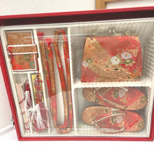 Load image into Gallery viewer, 子供着物 レッド