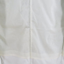 Load image into Gallery viewer, 小紋 ポリエステル 袷 青緑色 石垣模様 広衿 仕立て上がり 身丈158cm