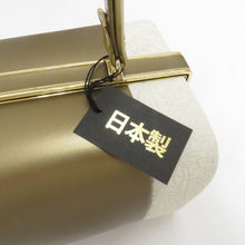 Load image into Gallery viewer, 草履・バッグセット 草履バッグセット 白×金 ミュートゴールド 無地調 ふくれ織り Mサイズ 適応サイズ23.0ｃｍ～24.5ｃｍ フォーマル 振袖 訪問着 付下げ 色無地