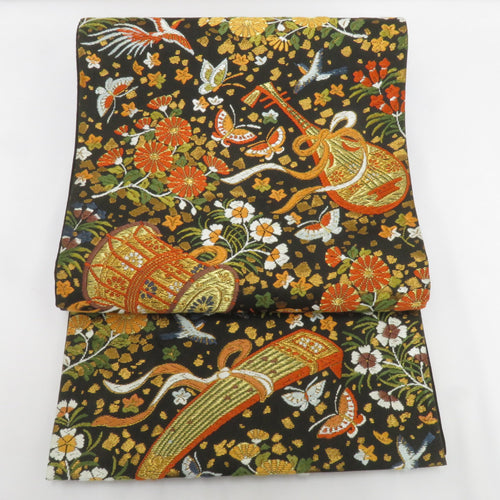 アンティーク　丸帯　全通柄　表裏同柄　正絹　金糸　留袖帯　振袖帯　FF≡96 袋帯｜KIMONO・OFF キモノオフ【公式】きもの通販サイト - KIMONO OFF