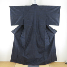 Load image into Gallery viewer, 紬 着物 ネイビー