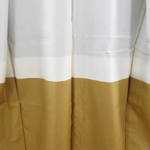 Load image into Gallery viewer, 紬 着物 大島紬 茶色ｘ黒色ｘ赤色 幾何学文様 袷 広衿 正絹 仕立て上がり着物 身丈151cm