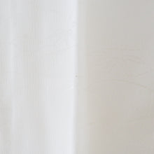 画像をギャラリービューアに読み込む, 襦袢 長襦袢 ポリエステル 白色 草花地紋 バチ衿 半衿付き 仕立て上がり フォーマル 女性着物用 身丈130cm