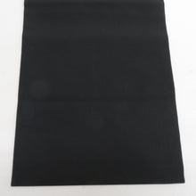 Load image into Gallery viewer, 名古屋帯 塩瀬 黒色ｘ白色ｘ黄色 薔薇文様 お太鼓柄 正絹 カジュアル 仕立て上がり 長さ364cm