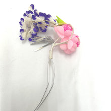 Load image into Gallery viewer, 髪飾り・かんざし 3点セット 女児用 ピンク 花 つまみ細工 おこさま日本髪セット ヘアアクセサリー 七五三