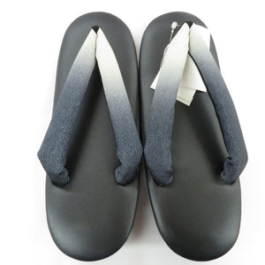 Sandbody urethane sandals black beige x gray whaling nasal long length 24.0cm Ladies footwear urethane sole casual