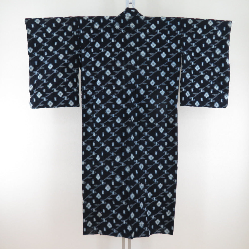 Cotton kimono kimonos antique Kasuri 単 単 単 単 単 単 単 単 単 単 単 単 単 単 単