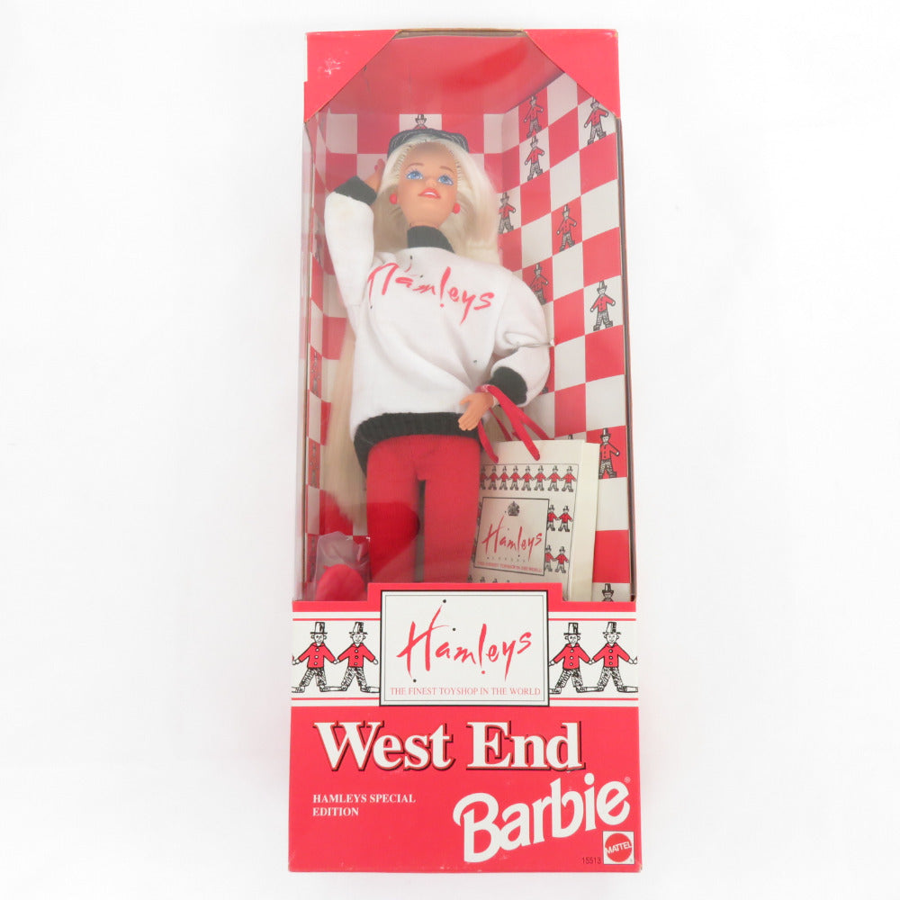 BARBIE Barbie Ham Lease West End Doll 1995 WEST END BARBIE HAMLEYS SPECIAL EDITION 15513