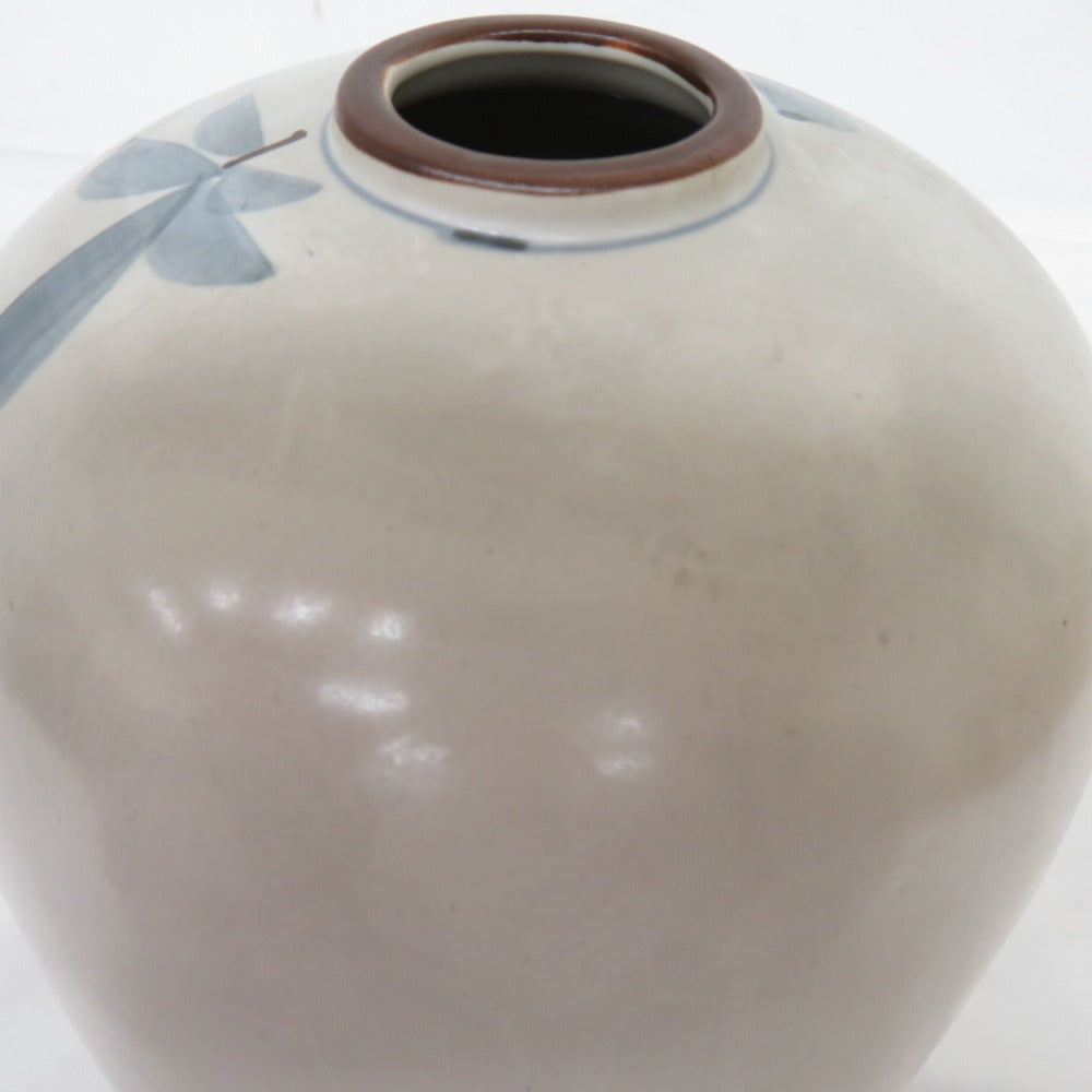 九谷 龍山 花瓶 ざくろ 本体のみ 骨董・民芸品 【キモノオフ野々市若松店】 骨董・民芸品 九谷 龍山 花瓶 ざくろ 本体のみ【中古】 キモノオフ