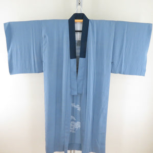Matsunobun for men for men, blue sleeve warrior, long undergarment casual men's kimono 133cm beautiful goods