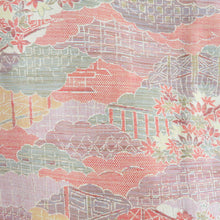 Load image into Gallery viewer, Wool Kimono Single Cloud Clouds Park Woven Pattern Multi Color Bee Collar Casual Kimono Normal Kimono Tailor 156cm