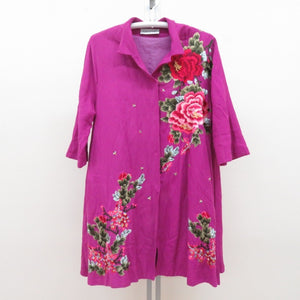 Haori UNCUTINK China jacket 5 minutes sleeve embroidery SIZE10