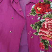 Load image into Gallery viewer, Haori UNCUTINK China jacket 5 minutes sleeve embroidery SIZE10