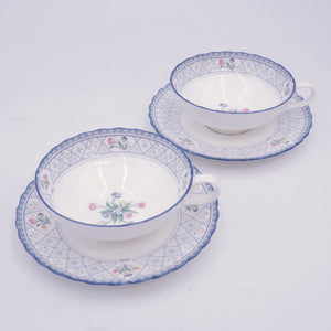 NORITAKE Noritake Tableware Bone China Cup & Saucer 2 With a Set Box