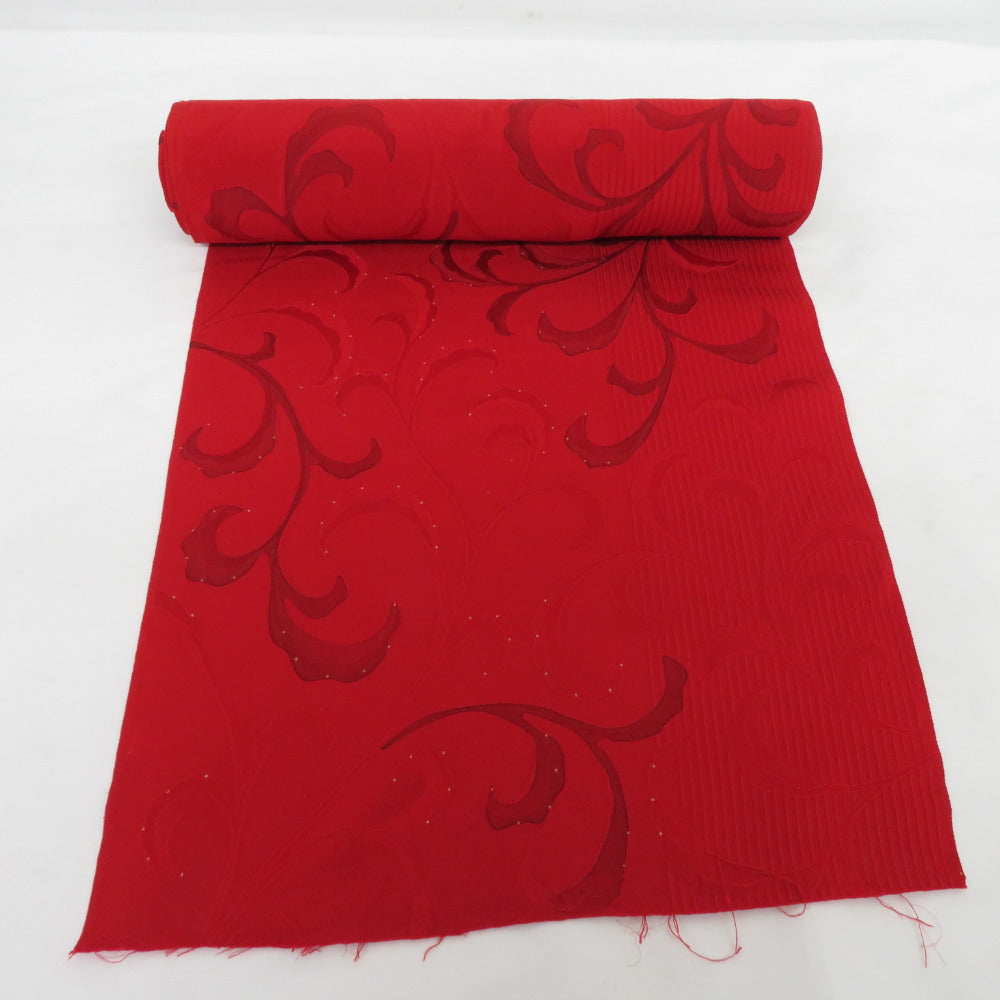 Requi Hanaka Court Arranges Pure Silk Red Haori Biji Dio Court Unable to be tailored 880cm