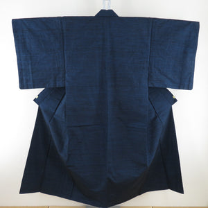 Male kimono pongee ensemble lined navy blue pure silk men for men men's tailoring kimono men's goods casual height 146cm