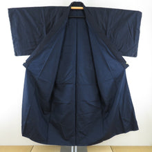 Load image into Gallery viewer, Male kimono Tsumugi ensemble Lined blue blue pure silk male men&#39;s men&#39;s tailoring kimono men&#39;s goods casual height 145cm