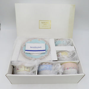 NARUMI Narumi Tableware Floral Boutique Coffee & Saucer 5 Customer Set Box