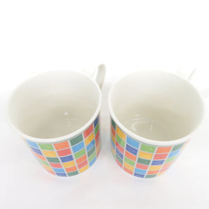 Villeroy & BOCH (Billeroy and Boh) Twist Alea Verde 2 pieces Set Pair Mug Box