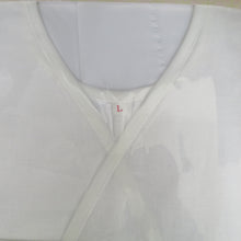 Load image into Gallery viewer, Kimono for dressing L size Japanese Women&#39;s underwear White Cotton White Cotton Skin Wam