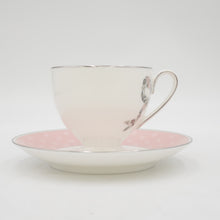 Load image into Gallery viewer, NARUMI Narumi Tableware Felicita! Cup &amp; Saucer Couple Coffee Set Pink Blue