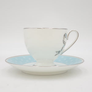 NARUMI Narumi Tableware Felicita! Cup & Saucer Couple Coffee Set Pink Blue