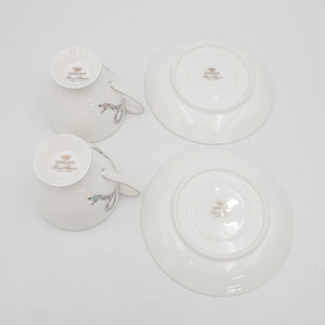 NARUMI Narumi Tableware Felicita! Cup & Saucer Couple Coffee Set Pink Blue