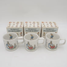 Load image into Gallery viewer, Wedgwood Peter Rabbit Bicemag Cup 3 Set Old British Rose Rose Woodet Wedgewood Wedgewood