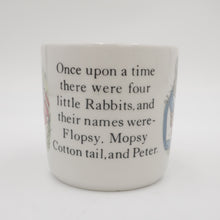 Load image into Gallery viewer, Wedgwood Peter Rabbit Bicemag Cup 3 Set Old British Rose Rose Woodet Wedgewood Wedgewood