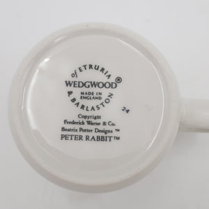 Wedgwood ピーターラビット ビーカーマグカップ 3個セット 箱付き 旧刻印 英国製 ばら売り不可 食器 ウェッジウッド