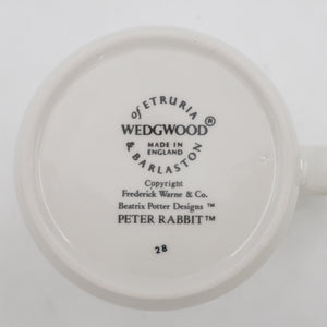 Wedgwood ピーターラビット ビーカーマグカップ 3個セット 箱付き 旧刻印 英国製 ばら売り不可 食器 ウェッジウッド