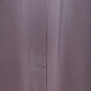 Color Solid Pure Silk Ancient Purple Lined Lined Collar One Crest Semi -Formal Tailoring Kimono Star Star 153cm