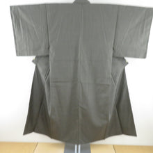 Load image into Gallery viewer, Male kimono Tsumugi Ensemble Lined gray green pure silk male men&#39;s men&#39;s tailoring kimono male casual height 144cm