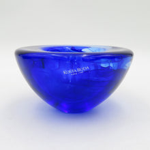 Load image into Gallery viewer, KOSTA BODA ATOLL Candle Holder Blue Costaboda Sweden