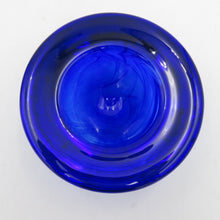 Load image into Gallery viewer, KOSTA BODA ATOLL Candle Holder Blue Costaboda Sweden