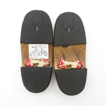 Load image into Gallery viewer, Urban Children&#39;s Kiri Clog 19.0cm Tachiaku Kiku Polyester Thin 7-8 years old Girls for Yukata for summer