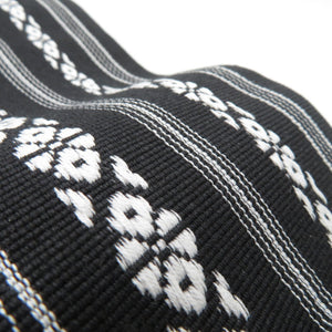 Corner 100 % cotton cotton cotton belt Japanese dedication pattern black × white gentleman men's classic yukata band men's kimono kimono length 400cm