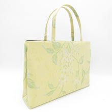 Load image into Gallery viewer, Japanese Bag Bag Kyoto Manri Koji Botanical Yellow A $ Handbag Bag Tote Bag Subbag Japanese Western Bacheloring outing