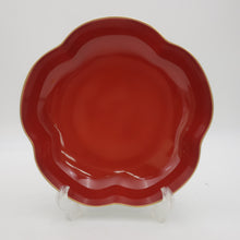 Load image into Gallery viewer, Arita -yaki Cquares Fukagawa Magnetic Base Red Picture Type No. 6 Red Red