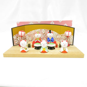 Interior Hina Doll Cat Bina Five Great Winners Hina Hina Festival