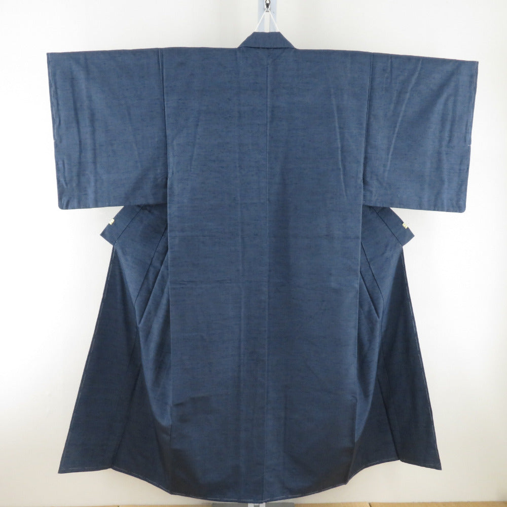 Men's kimono dressing pongee pongee gray gray blue pure silk male men's tailored men's tailoring kimono men