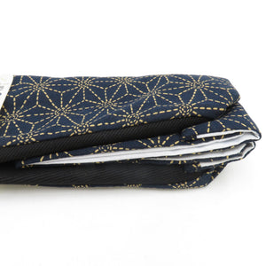 Pattern pattern tabi 26.5cm black blue hemp leaf pattern Black Japan Made in Japan 100 % cotton 4 pieces Men's tabi casual