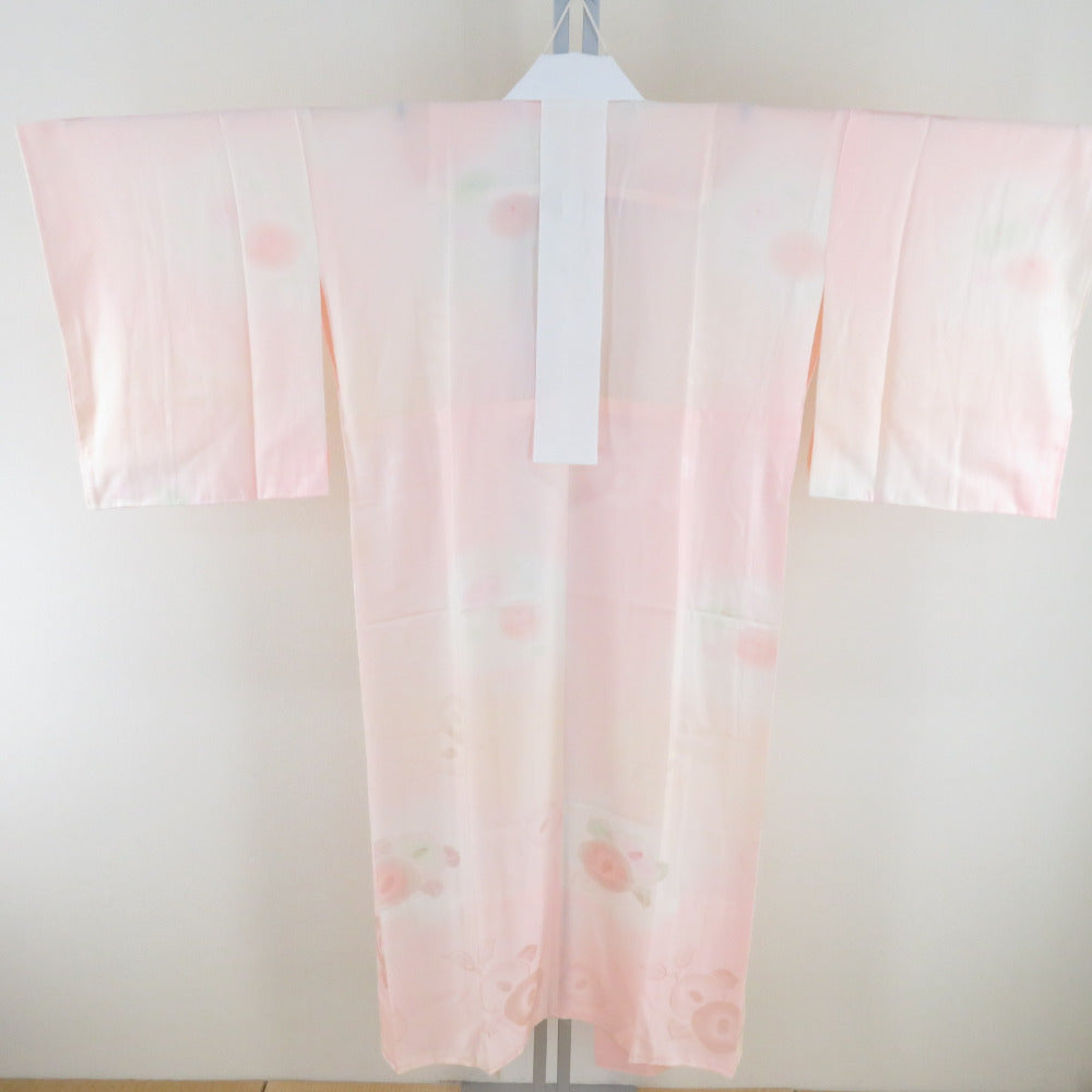 Tsubasa Tsubaki crest blurred pink pure silk silk collar sleeves Musoujinjujin