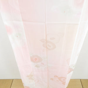 Tsubasa Tsubaki crest blurred pink pure silk silk collar sleeves Musoujinjujin