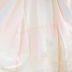 Tsubasa Tsubaki crest blurred pink pure silk silk collar sleeves Musoujinjujin