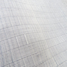 Load image into Gallery viewer, Tsumugi Kimono Yuki Tsumugi Stock Paper on Okushun Okushu flat weaving lined lined lined lined, striped, lattice blur pure silk pure silk pure gray gray Casual Casual height 167cm unused item