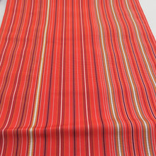 Load image into Gallery viewer, Hakata Ori Nagoya Silk Pure Silk Honorchizen Striped Pattern All Passish Passions Orange Eight Dimensions Tailored Kimono Obi Length 358cm