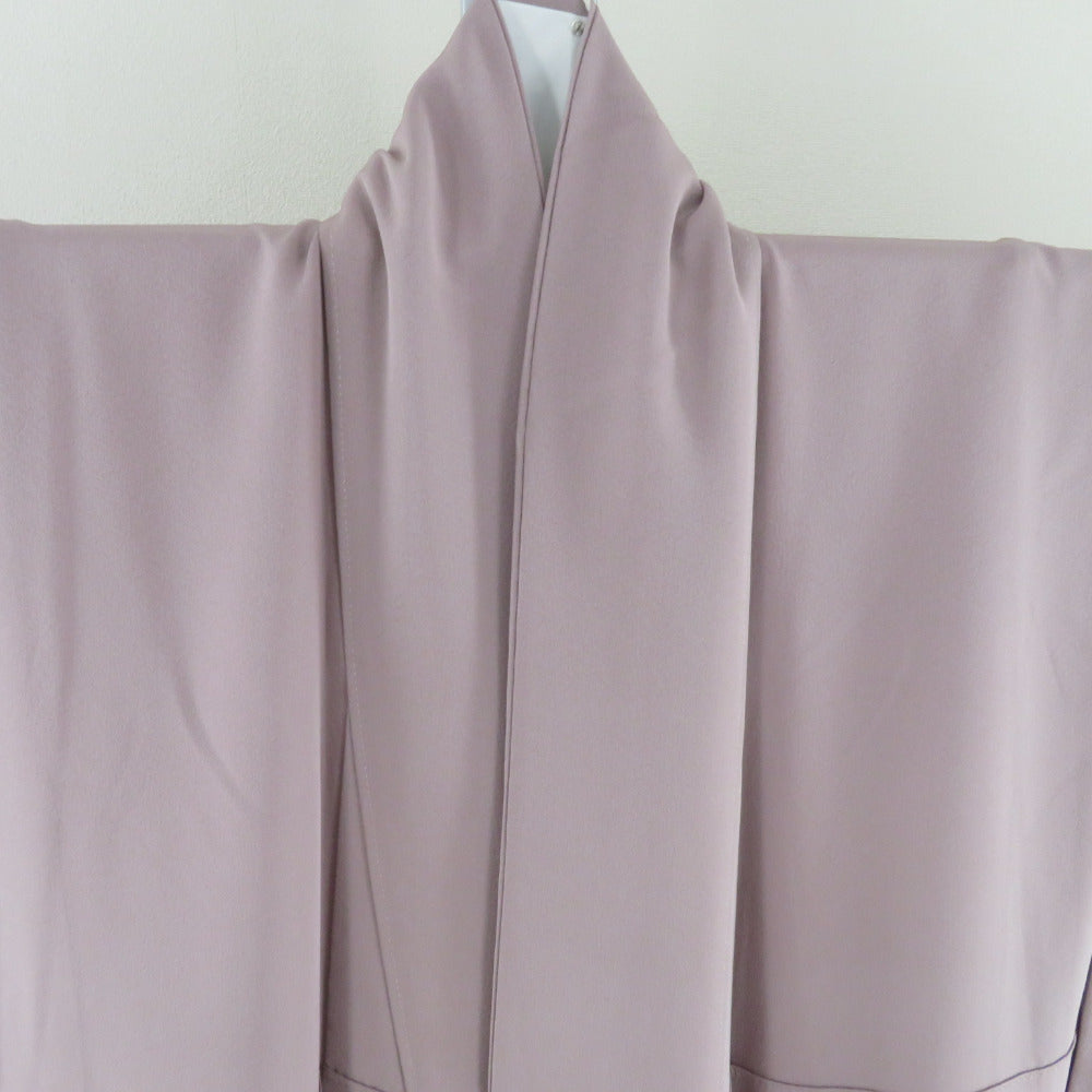 本加賀友禅 訪問着 由水煌人 蔓竜胆文様 紫色 作家物 落款入 正絹 袷