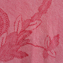 画像をギャラリービューアに読み込む, 羽織 羽織セット 3点セット 正絹 絞り 赤色 植物文様ｘ青海波 和装コート カジュアル